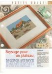 16 - paysage pour un plateau
