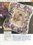 31 - cadre de violettes