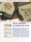 39 - deux albums au point de croix