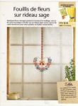 5 - fouillis de fleurs sur rideau sage