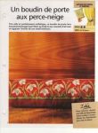 9 - un boudin de porte aux perce-neige